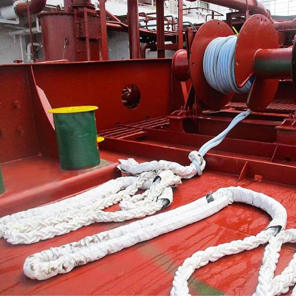 8 Strand Braided Woven Rope Marine Mooring Hawser Tail Essential Marine Supply