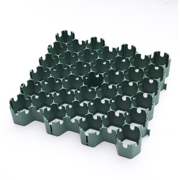 Grama Gravel Parking Paver de plástico Grade Pavers 410x410mm Grade Permeável para estradas de acesso