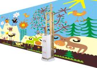 máquina imprimindo mural de 1m2/H 7m2/H