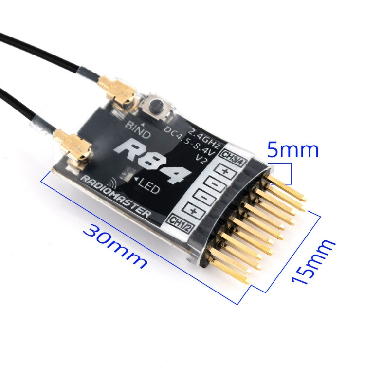 Wholesale Price Radiomaster Multi-Protocol For RC Drones 4CH 6 8 SBUS RSSI FRSKY D16 TXS SE R81 R84 R86 R88 Plastic