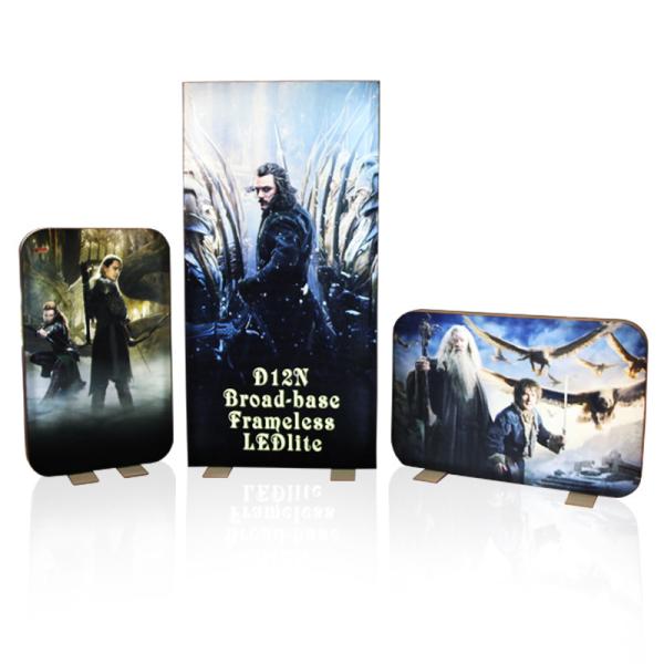 Outdoor Light Box Advertising Displays , Mitred Corner LED Poster Light Box