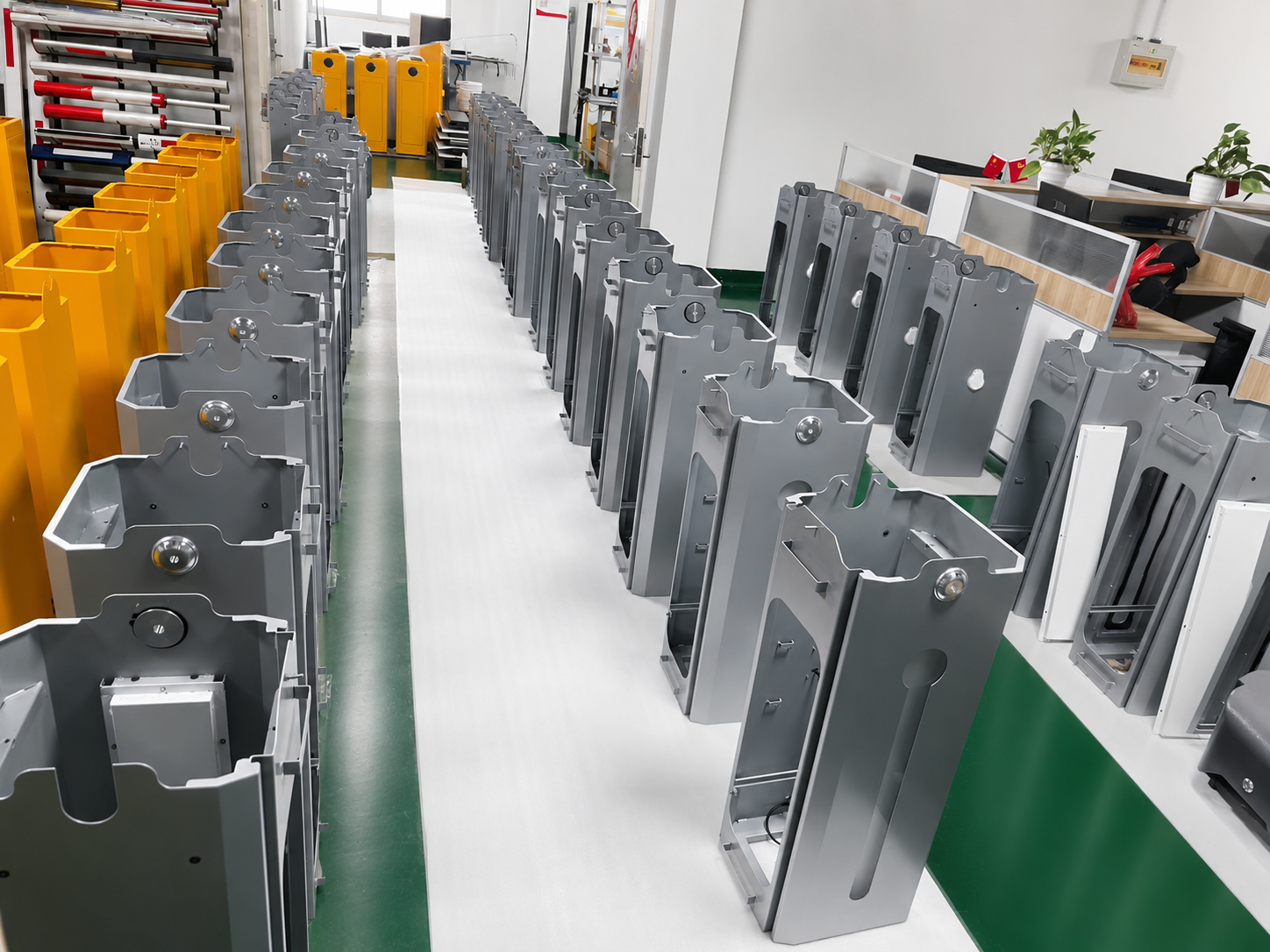 Smart Parking Boom Barrier Gate with Fast Opening Speed and Multiple Boom Arm Configurations