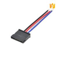 MOLEX8981 femelle au câble femelle de connecteur de carte PCB pour le courant électrique de Sata