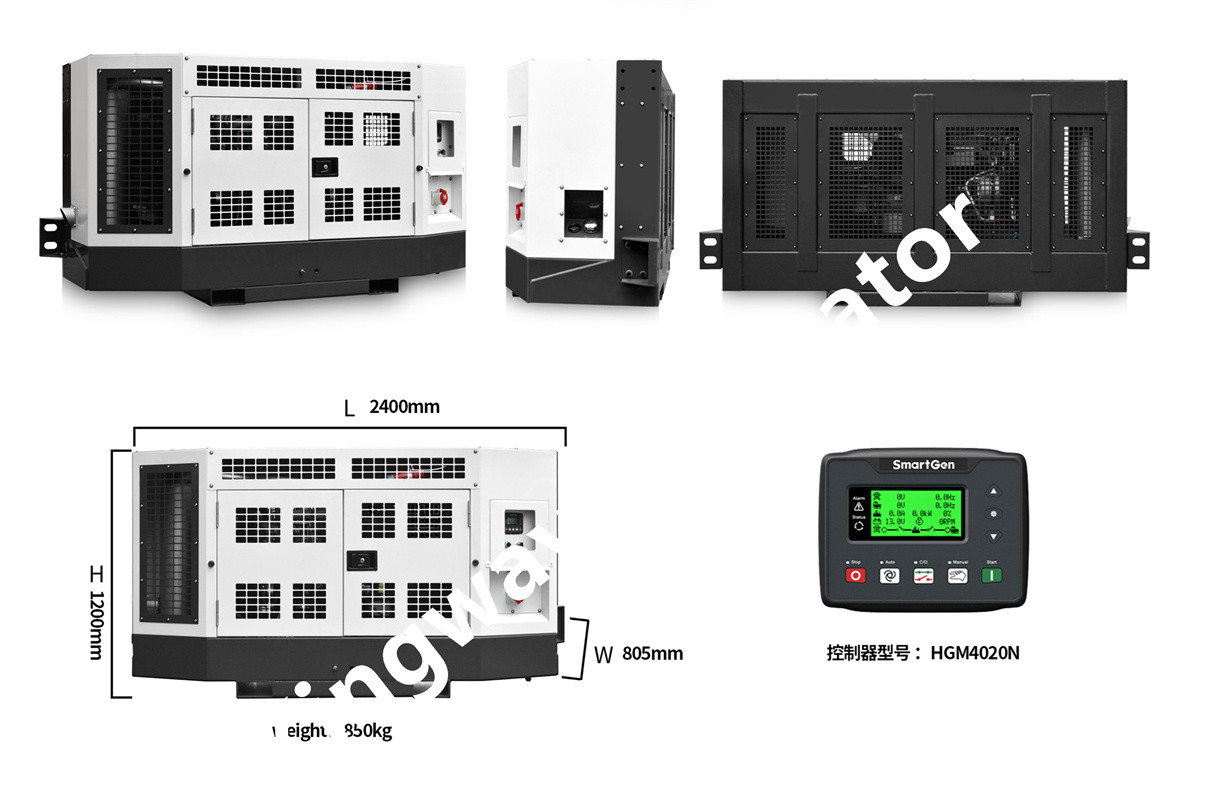 Зажим 18KVA на генераторе Genset двигателя дизеля для контейнеров Reefer
