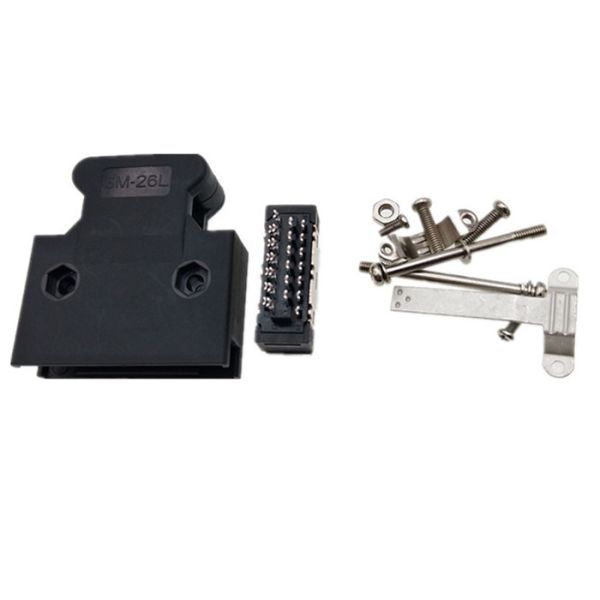 Тип разъем-вилка припоя СКСИ 26 Пин защелки пряжки прямая с пластиковым клобуком