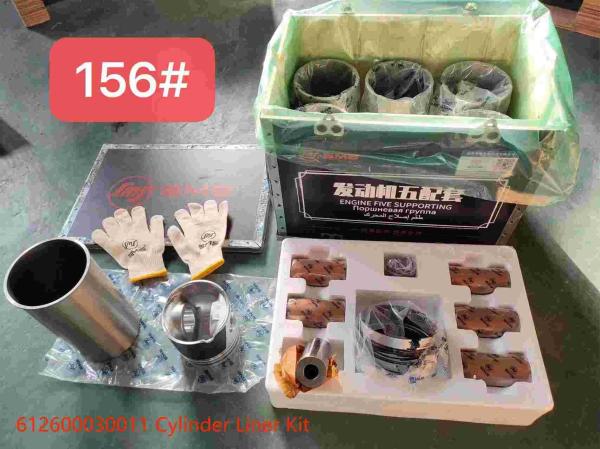 612600030011 Automotive Cylinder Sleeves WEICHAI Engine Parts WEICHAI WD615