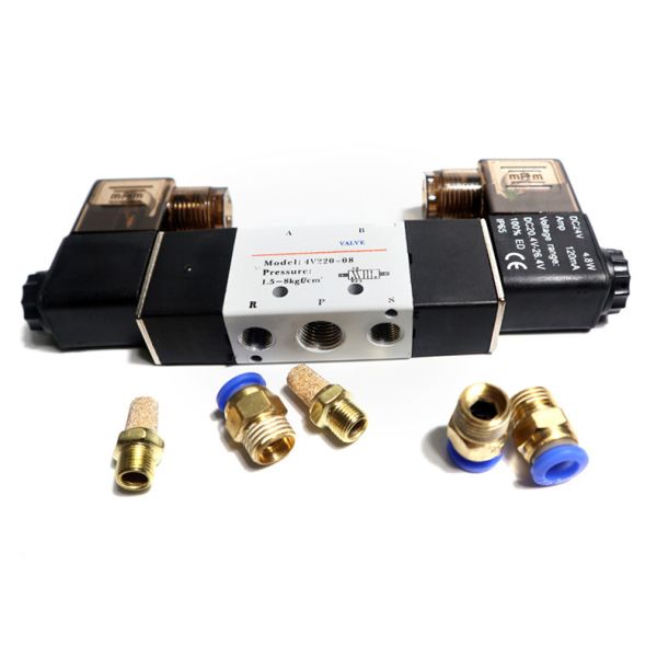 HAISE Bus Passenger Door 4V220-08 Solenoid Valve for Higer Bus