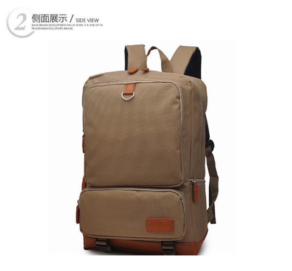 2016 new fashion shoulder bag cute female Korean students canvas bag backpack College Wind tide