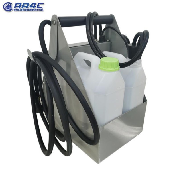 GB-500H Electric Brake Oil Replacement Machine with Adjustable Speed Positive Pressure Oil Change and Two Oil Drums