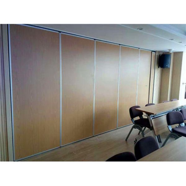 Конференц-зал Великобритании складывая звукоизоляционную складную стену раздела с системой следа и ролика