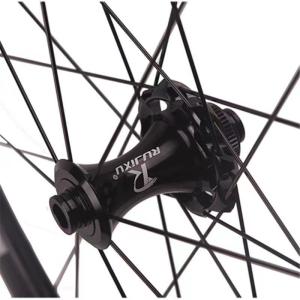 700C Road Disc Brake Carbon Fiber Bicycle Wheel Set 45mm/50mm Center Lock