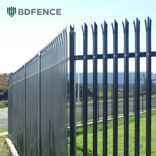 Готовые к сборке трубчатые стальные детали забора с порошковым покрытием