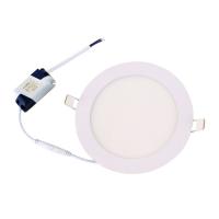 Couverture de cadre blanc LED Panneau rond Lumière avec aluminium et couverture PC 24W/30W 5 ans de garantie