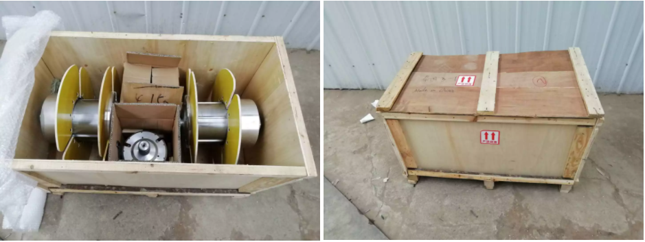 ID 120mm Stainless Steel Rapid Plate Cable Coil Bobbin