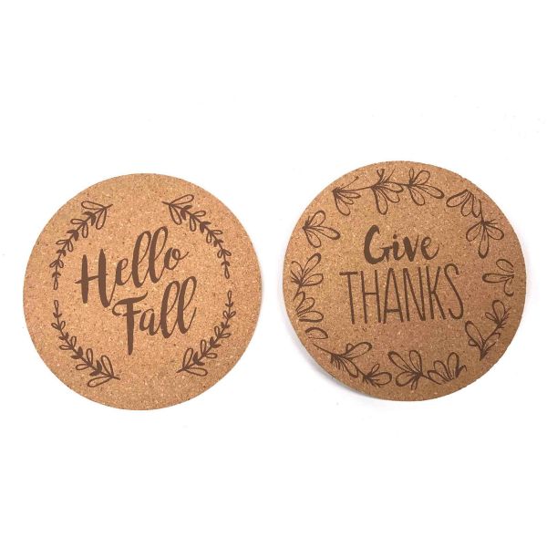 » Пробочка Trivet FSC круга стойкости Dia8 персонализировала пусковые площадки пробочки горячие