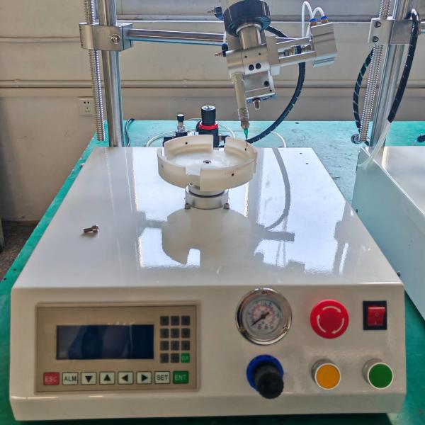 LED PAR Light Automatic Glue Dispenser Industrial Automated Glue Dispensers High Speed