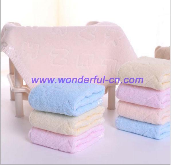 Best decorative luxury yellow monogram hand towel wholesale