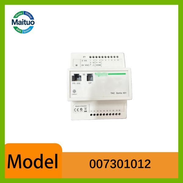 Schneider TAC Xenta 401 Programmable Controller 007301012 Brand New
