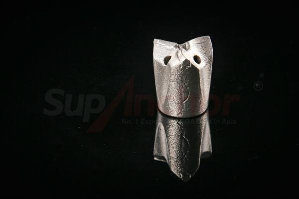R38  Soil Nailing Hardened Arching Bit EC Type Self Drilling Anchor Bar R38