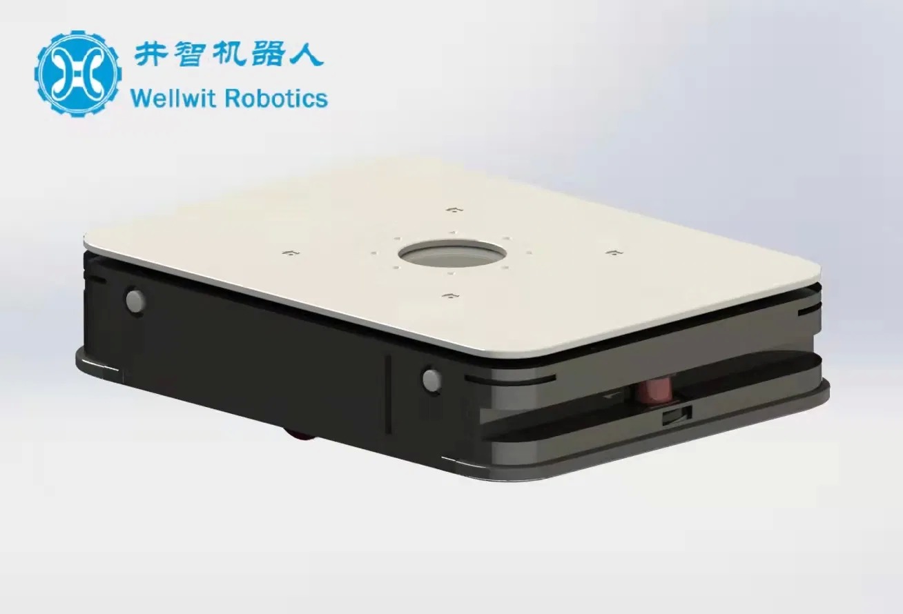 Wellwit 150kg Capacity Lidar Slam Extensible Mobile Robot Chassis