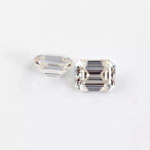 Excellent Cutting Lab Grown CVD Diamond Emerald Cut 3ct F VS1 IGI Certified 3EX