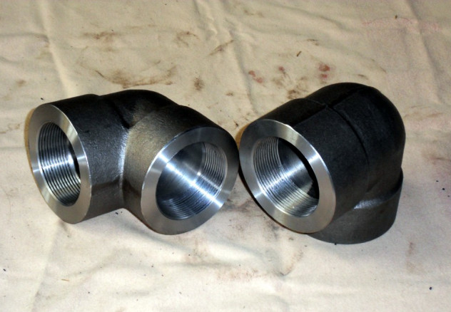 3000LB 2000LB продело нитку SW приспосабливая тройник крышки локтя ASME B16.11 ASTM A105