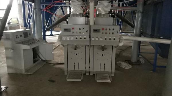 10 - Máquina de enchimento automática 50HZ do saco de 50 quilogramas 3KW para o esparadrapo da telha da massa de vidraceiro da parede