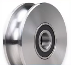 Load-Bearing Hoist Pulley Wheel with U-Groove and Guide Pulley for Wire Rope Sheave Applications