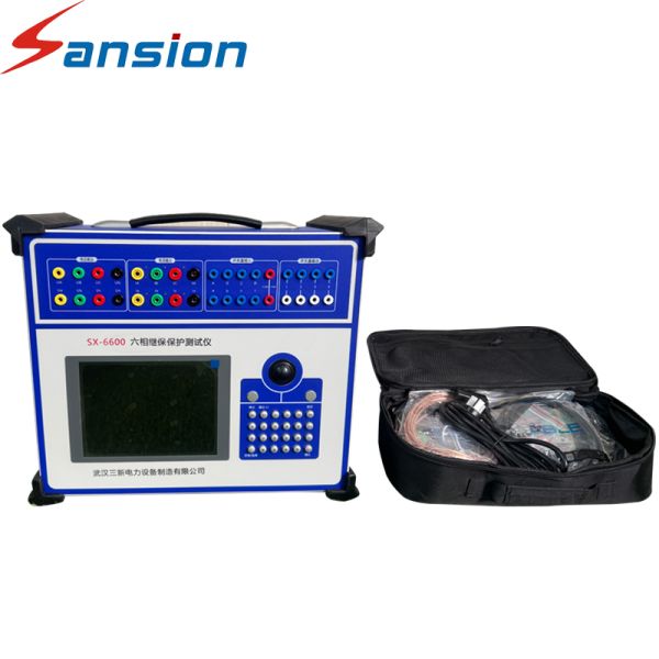 Automatic 6 Phase Relay Protection Tester Microcomputer Relay Test Set Secondary Injection Relay Tester