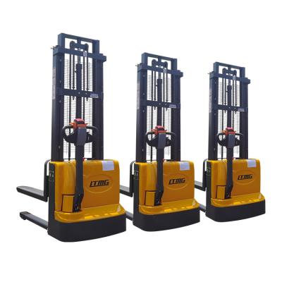 LTMG 1500kg 2000kg stacker semi electric lift forklift pallet stacker warehouse cargo lifting