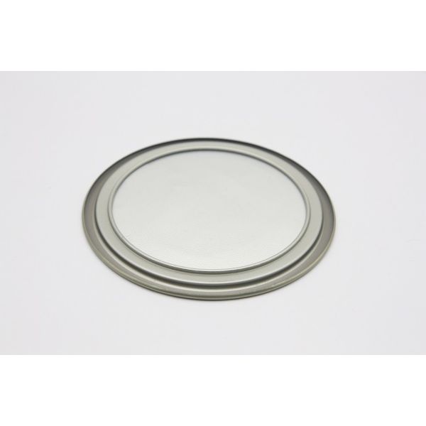 Silver Color Metal Jar Lids , Canning Lids Safe Rim Design Hand Protected Anti