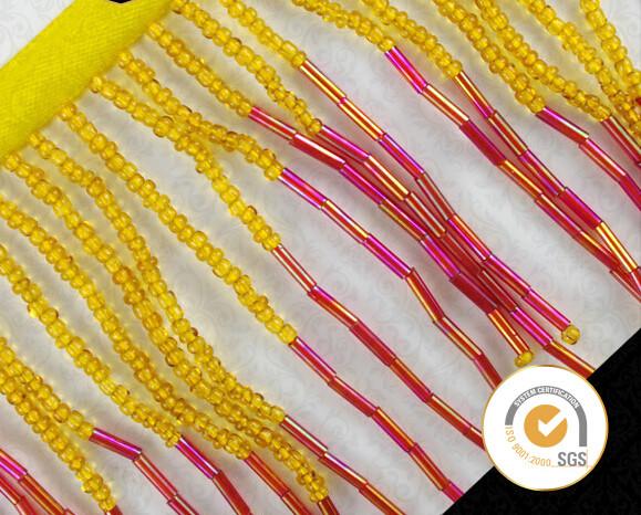 Long beads Tassel Fringe, Wholesale beads Tassel Fringe, Tassel and Fringe for clothing, beaded tassels curtains, beadsc