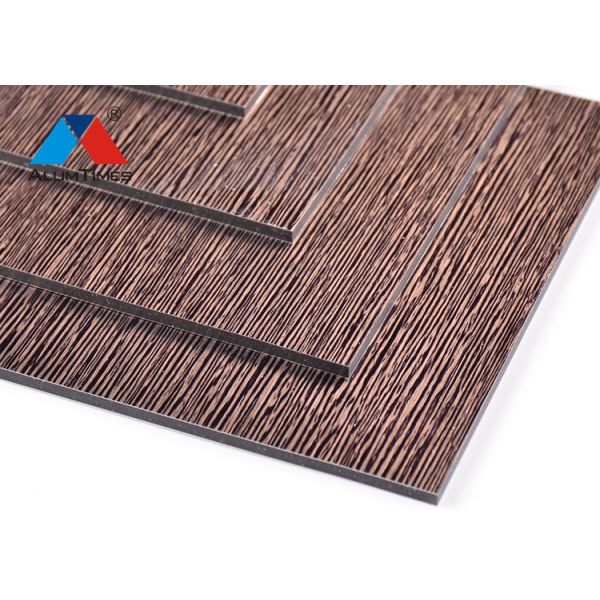 excellent quality roof sandwich panel fireproof brush finish aluminum composite panel