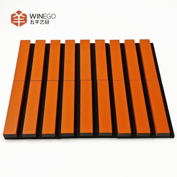 Eco-Friendly Acoustic Wood Slat Panels For Elevated Interior Ambiance