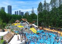 Grande épaisseur du terrain de jeu 6mm de l'eau d'OutdoorKids de fibre de verre d'amusement