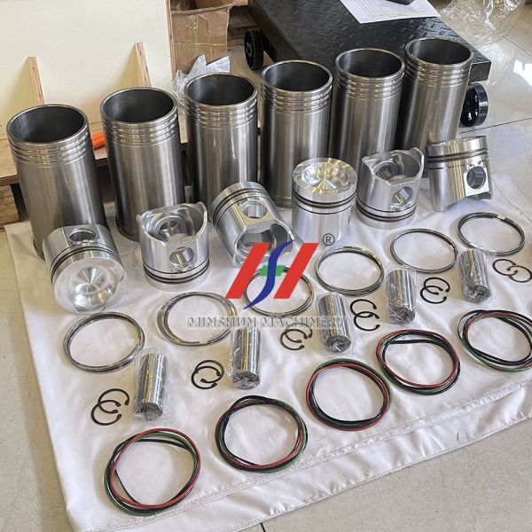 Excavator CAT 3306 Cylinder Liner Kit 8N3102, A Repair Part For 6-cylinder Diesel Engines.