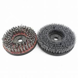 High Speed Diamond Abrasive Brush Plastic Backed Excellent Polishing Performance