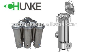 Снабжение жилищем водяного фильтра СУС304 СУС316 нержавеющие/высоко корпус фильтра давления