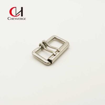 Antiwear Rustproof 2 Prong Belt Buckle , Zinc Alloy Double Pin Belt Buckle