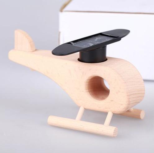 Customized Solar Educational Toys Solar Panel Helicopter Lightweight