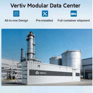 Vertiv SmartMod MDC Modular Data Center with 100kW Capacity 14 Racks and Short Circuit Protection