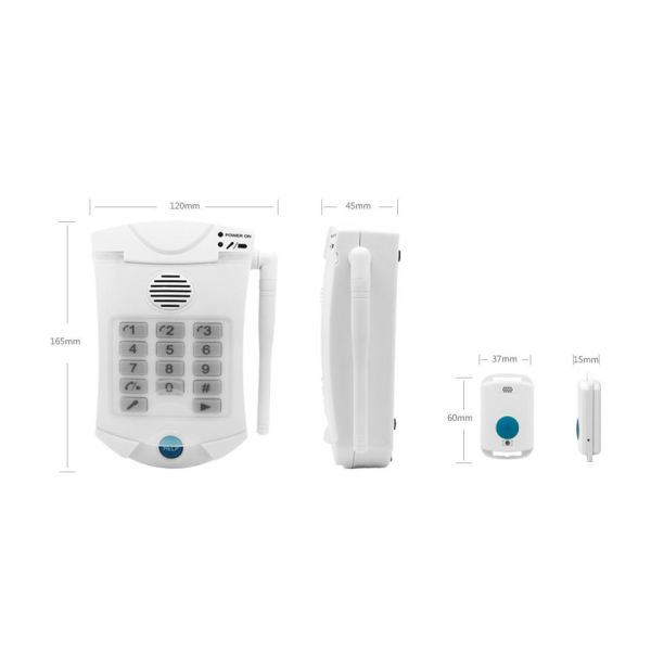 Elderly Medical Alert System Easy to operate with 1 Help Button