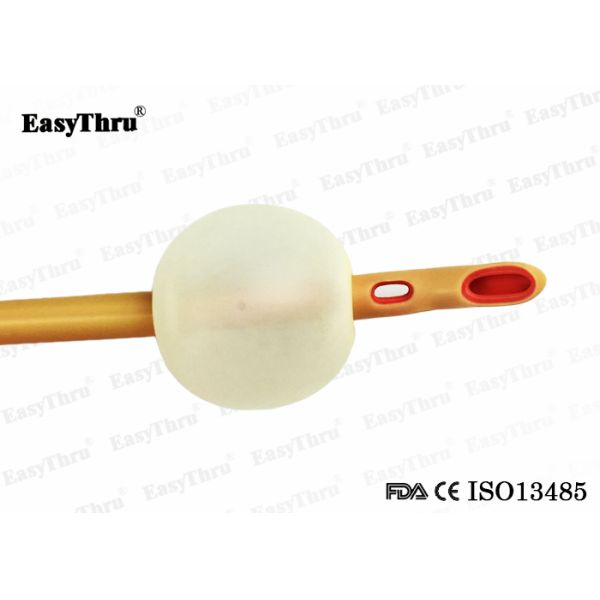 ISO 3 Way Latex Foley Catheter Balloon 60-80ml Практически нетоксичный