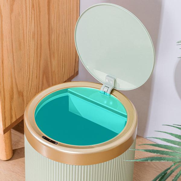 3.4 Gal Smart Trash Can 13Ltr Smart Sensor Dustbin For Office Bedroom