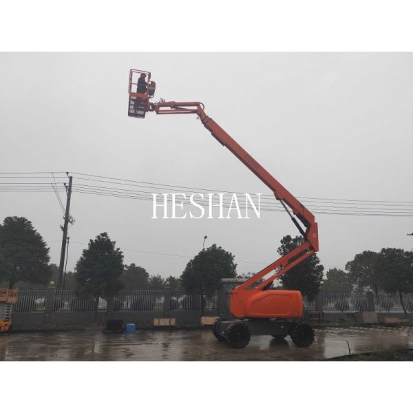 Телескопическая стрела Gtbzz 12 м 14 м 16 м портативная артикулированная стрела Manlift