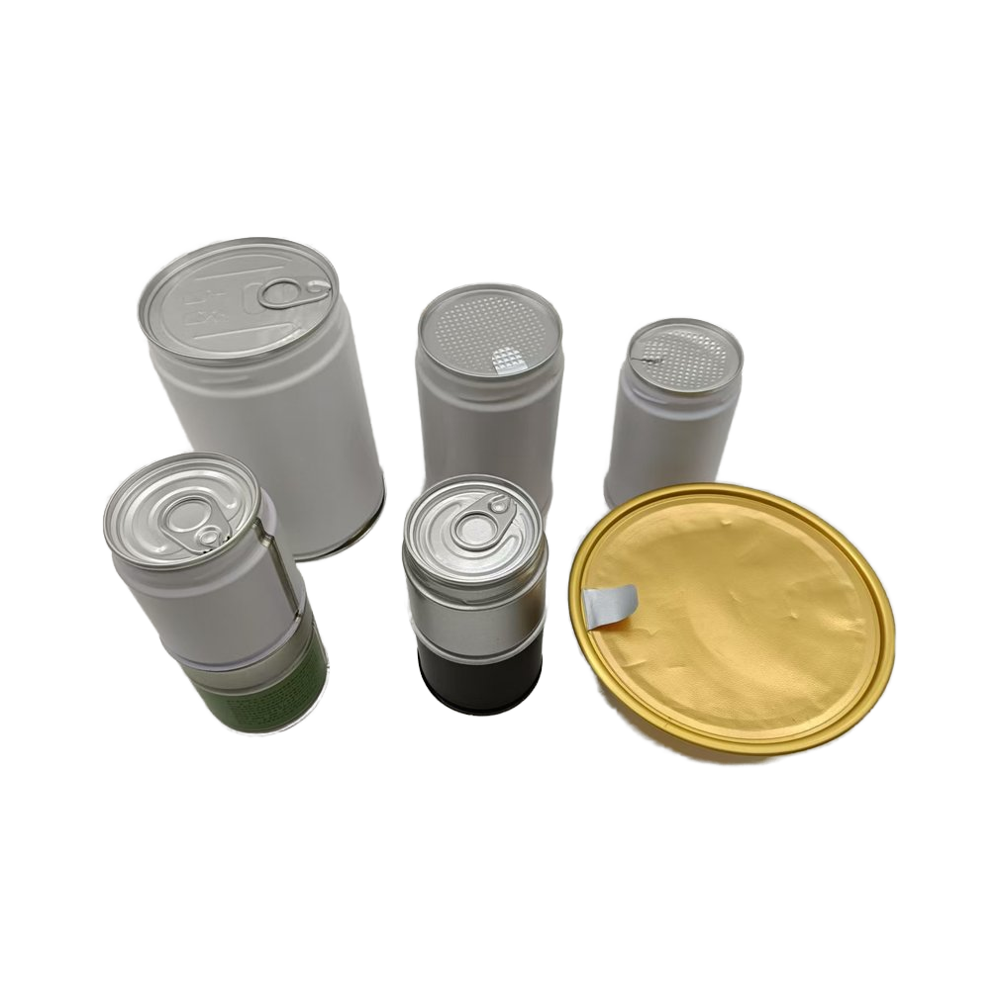 Custom Metal Pop Tin 150ml 250ml 450ml Aluminum Beverage Cans Tinplate Can with 202 Peel Back Foil Lid