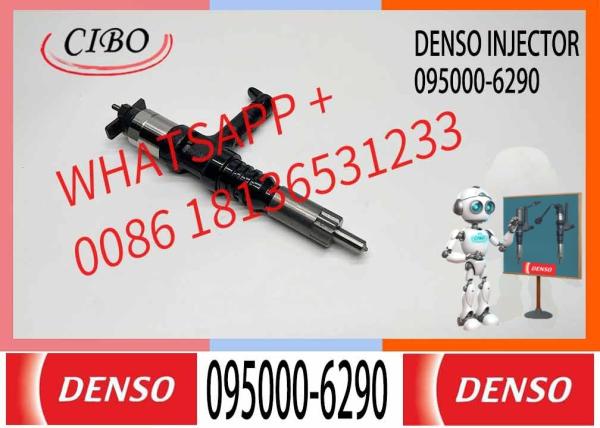 China New Manufacture Diesel Fuel Common Rail Injector 095000-6290 For KOMATSU SAA6D170E-5A 6245-11-3100