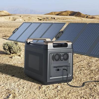 MPPT 2000 Watt Portable Camping Power Station 624000mAh 3.2V