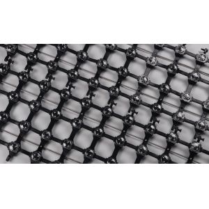 P62.5 3840Hz High Refresh Rate Waterproof RGB LED Mesh Curtain Screen Outdoor Building Facade Video Wall Display