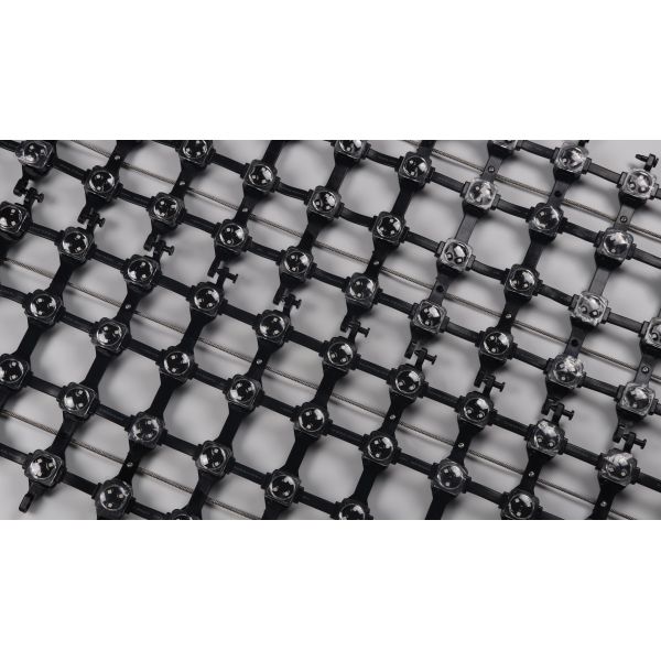 IP67 Waterproof RGB SMD3535 High Brightness LED Mesh Screen for Outdoor Advertising Video Wall Display